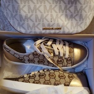 Authentic Michael Kors Belt Bag and  shoes